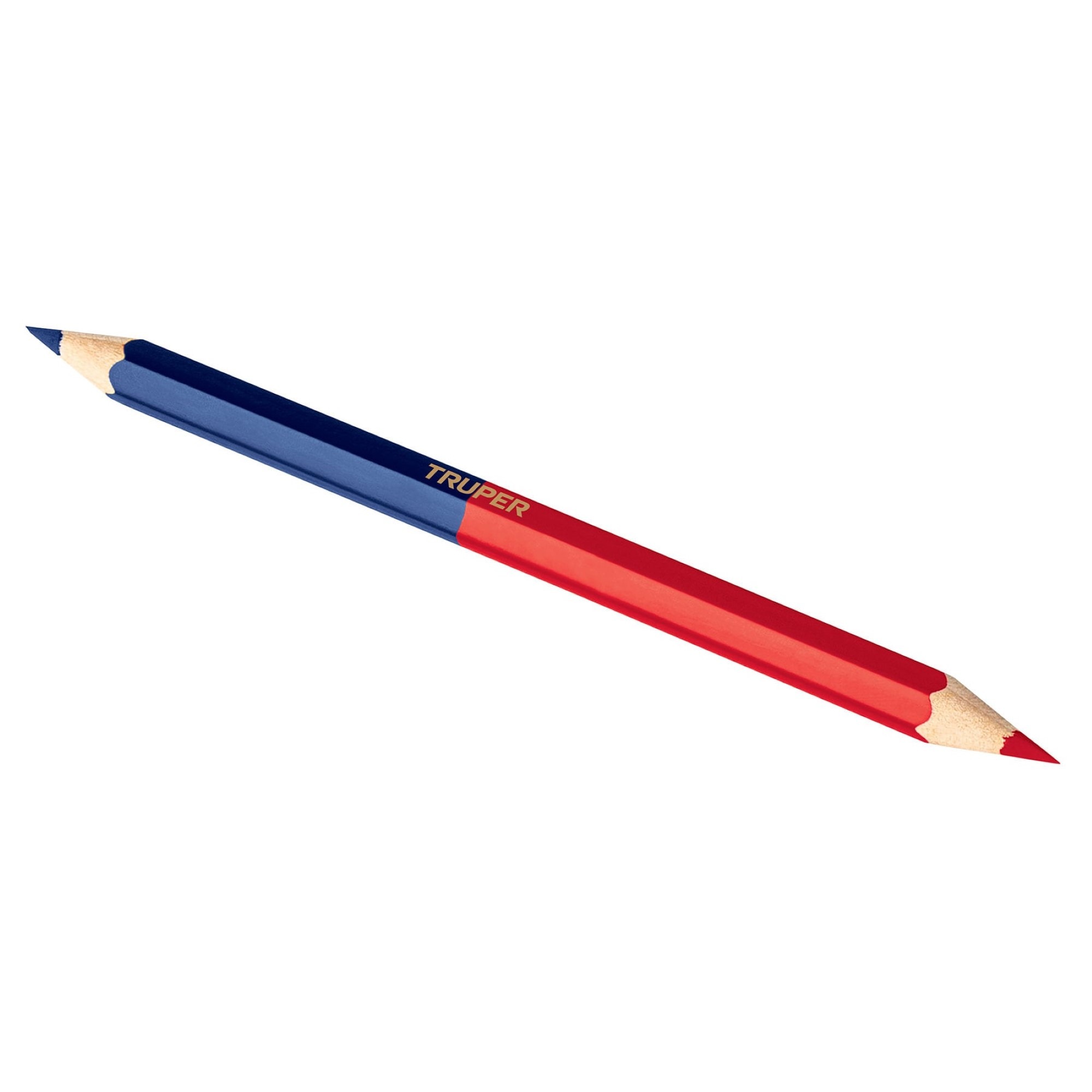 2 Lapices Bicolor Gruesos Para Carpintero 18 cm